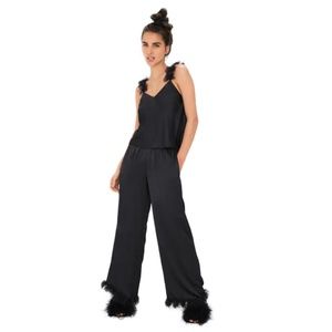 For Love & Lemons | Floral Trim PJ Set